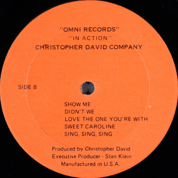 Christopher David Company : ..... In Action (LP, Album)