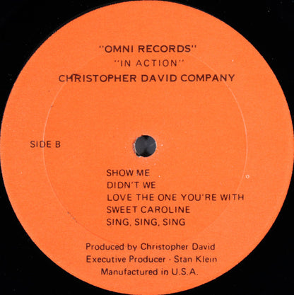 Christopher David Company : ..... In Action (LP, Album)