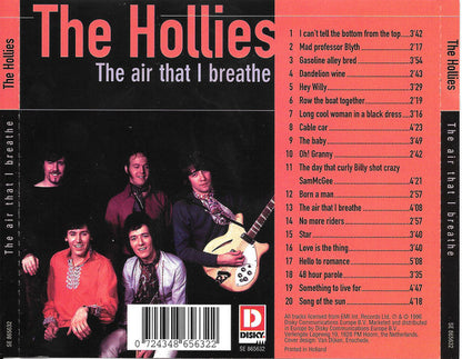 The Hollies : The Air That I Breathe (CD, Comp)