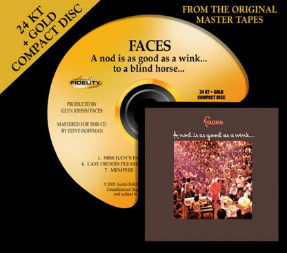 Faces (3) : A Nod Is As Good As A Wink...To A Blind Horse... (HDCD, Album, Ltd, RE)