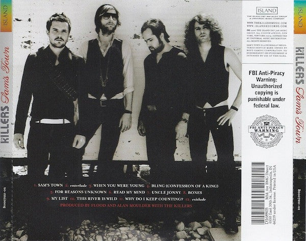 The Killers : Sam's Town (CD, Album, Club, RE)