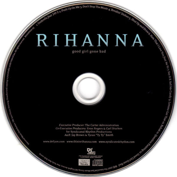 Rihanna : Good Girl Gone Bad (CD, Album, Club, Dig)