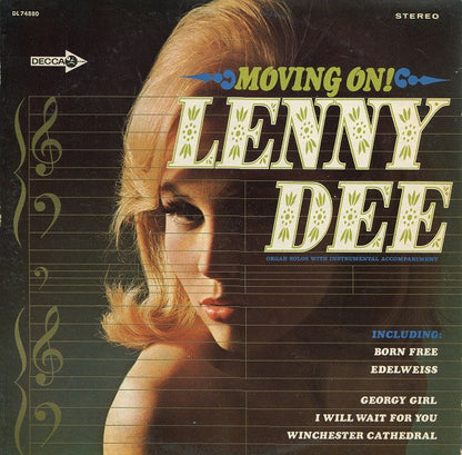 Lenny Dee (2) : Moving On (LP, Glo)