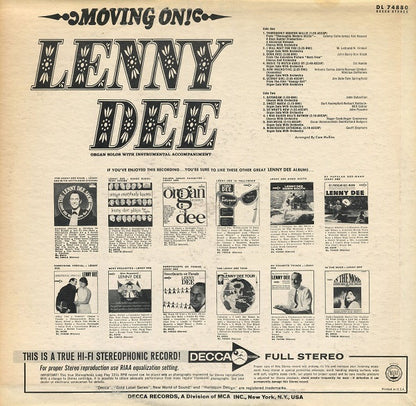 Lenny Dee (2) : Moving On (LP, Glo)