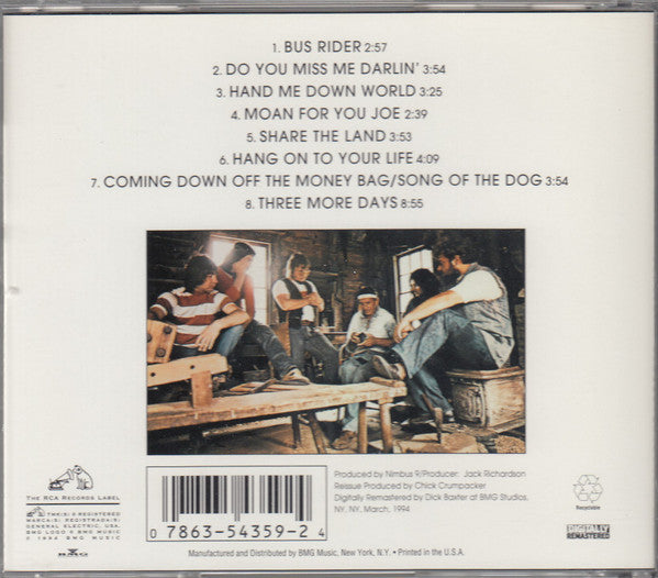The Guess Who : Share The Land (CD, Album, RE, RM)