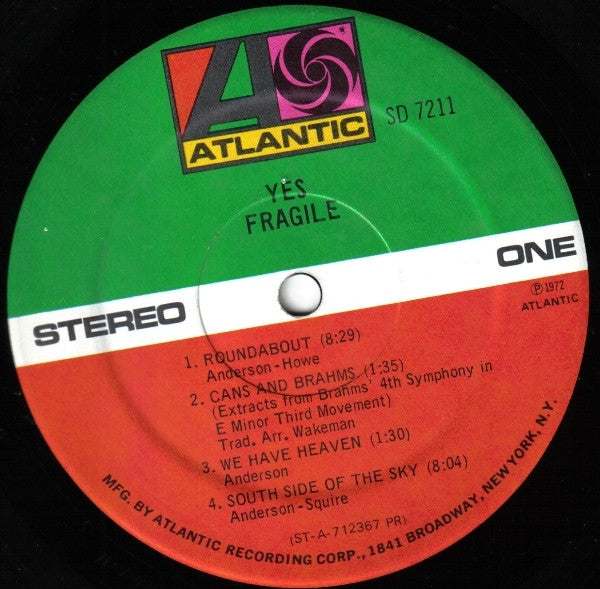 Buy Yes : Fragile (LP, Album, PR ) Online for a great price – The