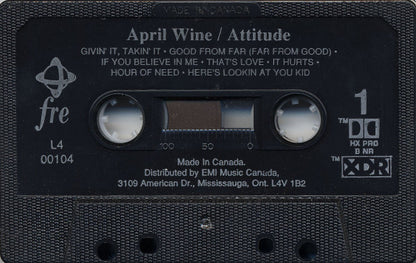 April Wine : Attitude (Cass, Album, Dol)