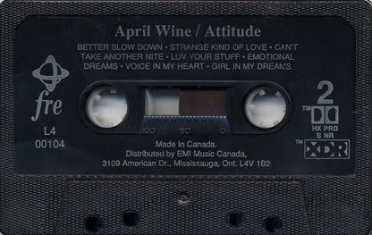 April Wine : Attitude (Cass, Album, Dol)
