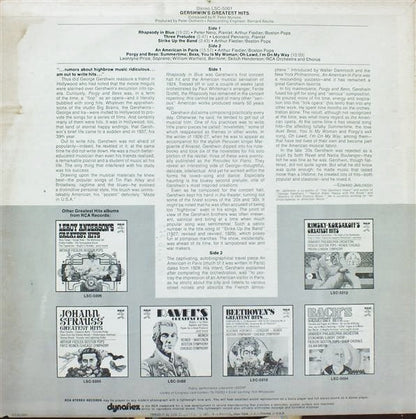 Gershwin* / Arthur Fiedler / Boston Pops*, Leontyne Price, Peter Nero, Leonard Pennario, William Warfield, Skitch Henderson : Gershwin's Greatest Hits (LP, Album, Comp, Ind)