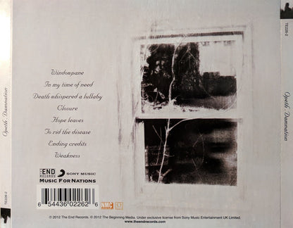 Opeth : Damnation (CD, Album)