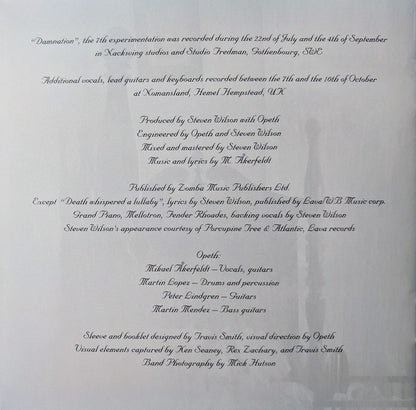 Opeth : Damnation (CD, Album)