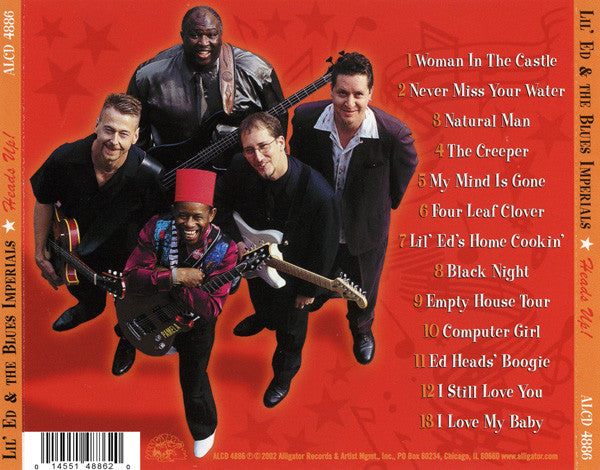 Lil' Ed & The Blues Imperials* : Heads Up (CD, Album)