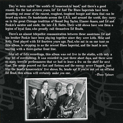Lil' Ed & The Blues Imperials* : Heads Up (CD, Album)