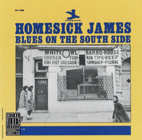 Homesick James : Blues On The South Side (CD, Album, RE, RM)