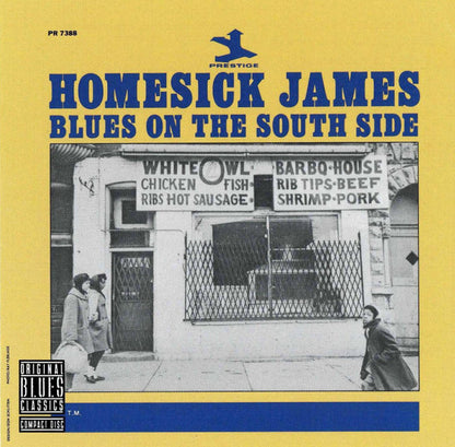 Homesick James : Blues On The South Side (CD, Album, RE, RM)
