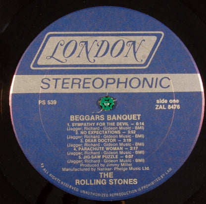 Rolling Stones* : Beggars Banquet (LP, Album, RE, Kee)