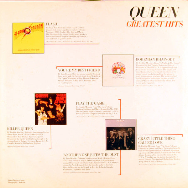 Queen : Greatest Hits (LP, Comp, SP )