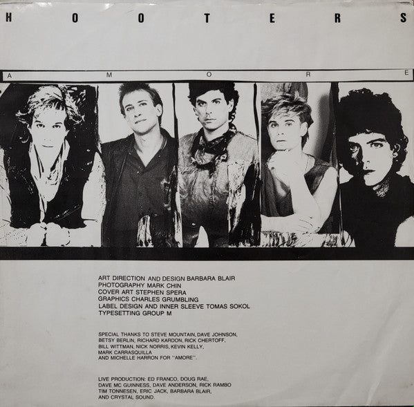 Hooters* : Amore (LP, Album)