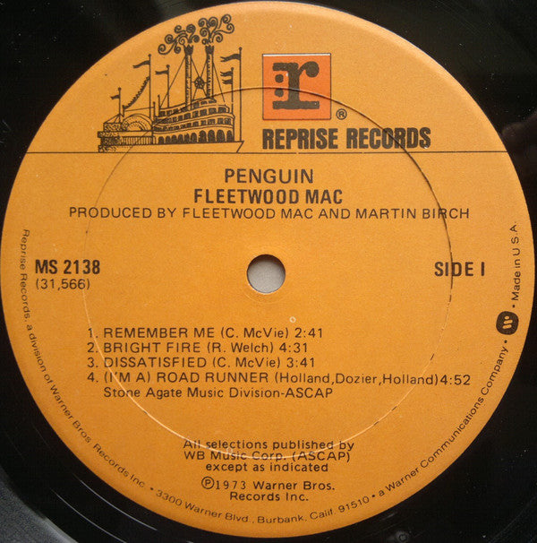 Fleetwood Mac : Penguin (LP, Album, RP, Gol)