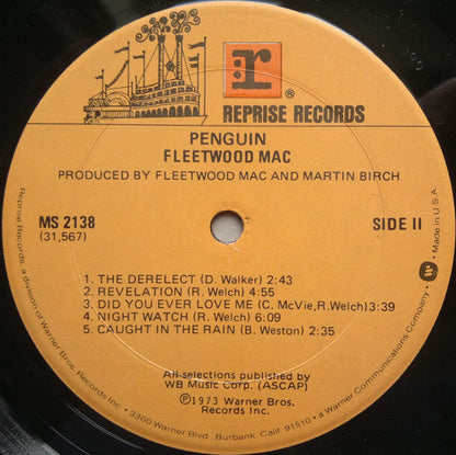 Fleetwood Mac : Penguin (LP, Album, RP, Gol)