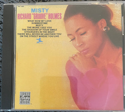 Richard "Groove" Holmes : Misty (CD, Album, RE, RM)
