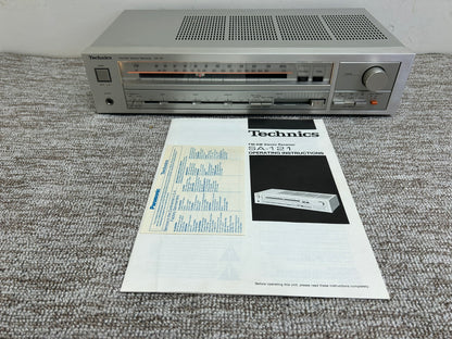 Technics SA-121 Stereo Receiver * 35W RMS * Fully Serviced * Manual