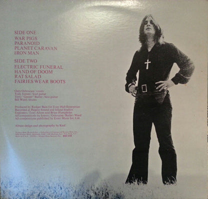 Black Sabbath : Paranoid (LP, Album, RE, Gat)