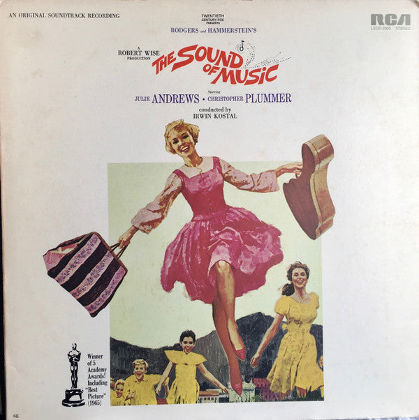 Rodgers And Hammerstein* / Julie Andrews, Christopher Plummer, Irwin Kostal : The Sound Of Music (An Original Soundtrack Recording) (LP, Album, RE, Gat)