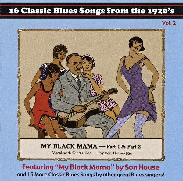 Various : 16 Classic Blues Songs From The 1920's: Vol. 2 (CD, Comp, RM)