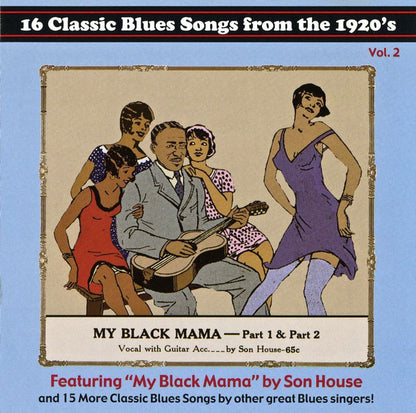 Various : 16 Classic Blues Songs From The 1920's: Vol. 2 (CD, Comp, RM)