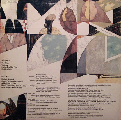 Stevie Wonder : Innervisions (LP, Album, Club, Gat)