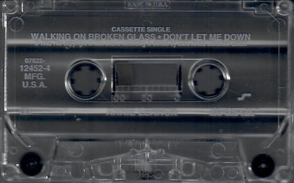 Annie Lennox : Walking On Broken Glass (Cass, Single, Dol)