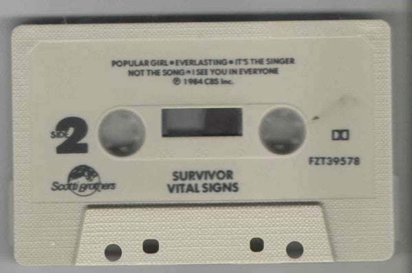 Survivor : Vital Signs (Cass, Album)