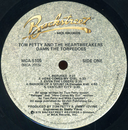 Tom Petty And The Heartbreakers : Damn The Torpedoes (LP, Album, Mon)