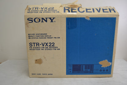 Sony STR-VX22 Stereo Receiver * 25W RMS * Fully Serviced * Box