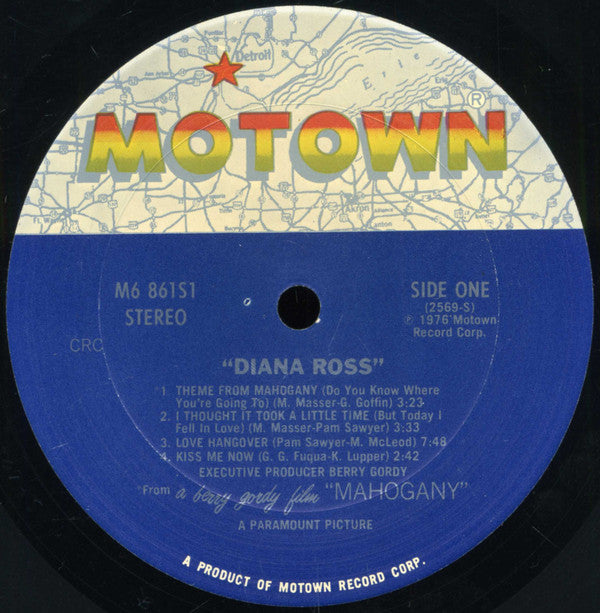 Diana Ross : Diana Ross (LP, Album, Club, Col)