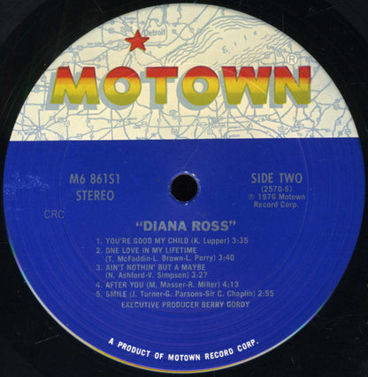 Diana Ross : Diana Ross (LP, Album, Club, Col)