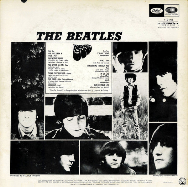 Buy The Beatles : Rubber Soul (LP, Album, Mono, Glo) Online for a
