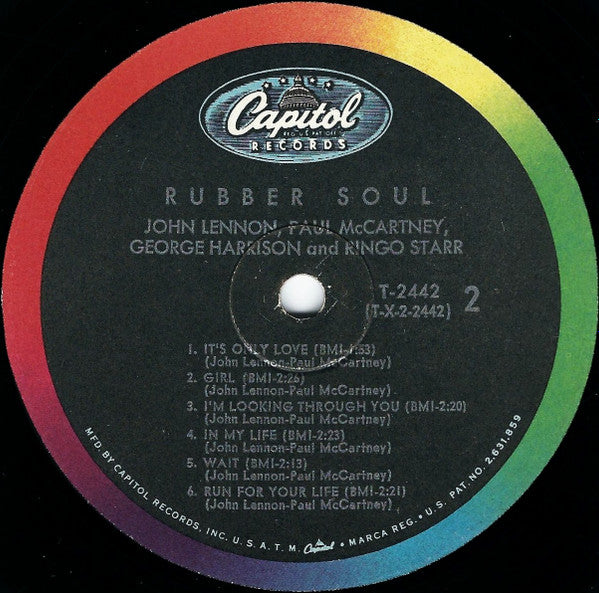 Buy The Beatles : Rubber Soul (LP, Album, Mono, Glo) Online for a