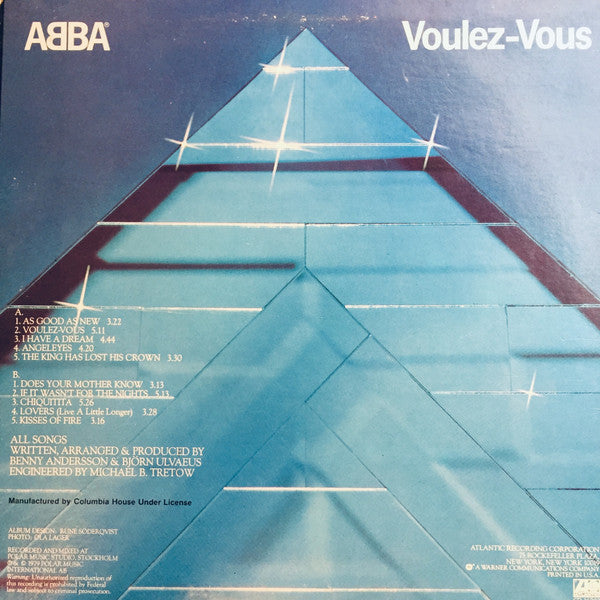 ABBA : Voulez-Vous (LP, Album, Club)