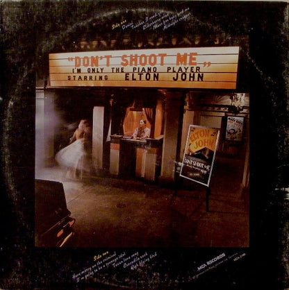 Elton John : Don't Shoot Me I'm Only The Piano Player (LP, Album, RE, Gat)