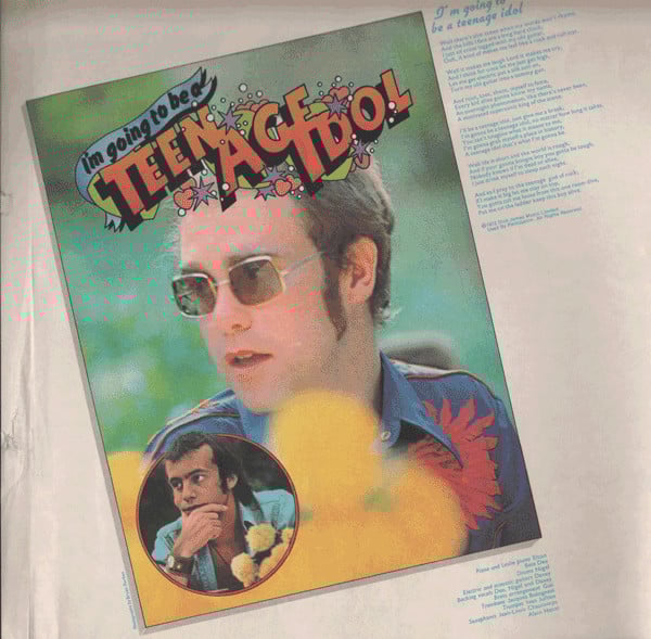 Elton John : Don't Shoot Me I'm Only The Piano Player (LP, Album, RE, Gat)