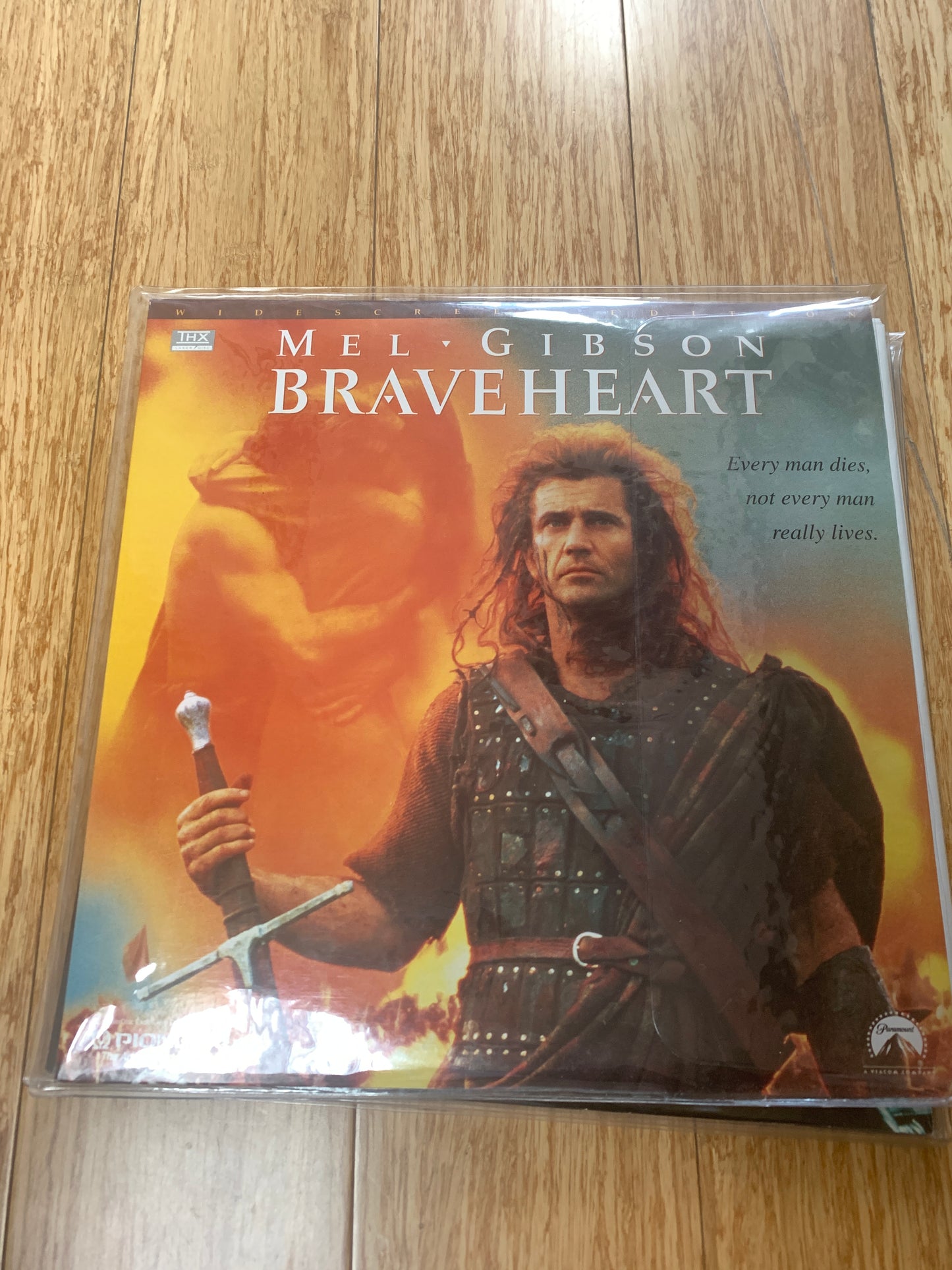 Braveheart Laserdisc