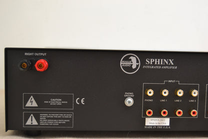 Rogue Sphinx V3 Tube integrated amplifier * Manual * Remote * Box