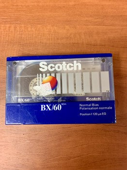 Scotch BX/60 normal bias cassette