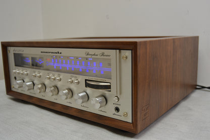 Marantz 2265B Stereo Receiver * 65W * Power Recapped * Fully Serviced * LED Lights * New Heiukko Hardwood Case