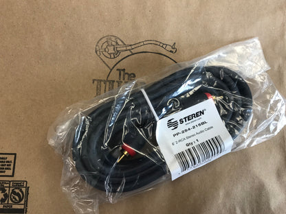 Steren RCA Stereo Audio Cable 6'2