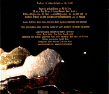 Jackson Browne : Solo Acoustic Vol.1 (CD, Album, Dig)