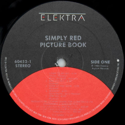 Simply Red : Picture Book (LP, Album, AR )
