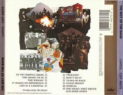 The Band : The Best Of The Band (CD, Comp, Club, RE)